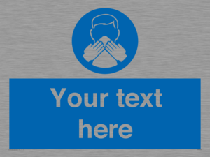 Custom mandatory use a tissue