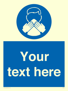 Custom mandatory use a tissue