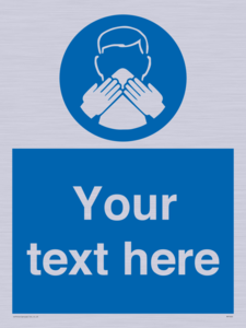 Custom mandatory use a tissue