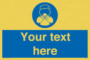 Custom mandatory use a tissue