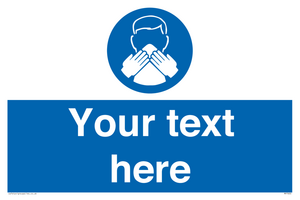 Custom mandatory use a tissue