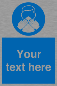 Custom mandatory use a tissue