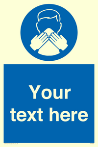 Custom mandatory use a tissue