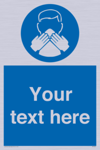 Custom mandatory use a tissue