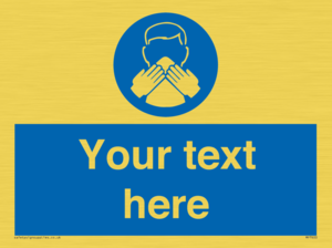 Custom mandatory use a tissue