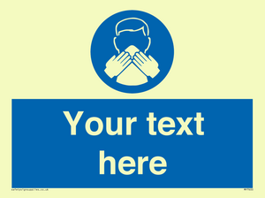 Custom mandatory use a tissue