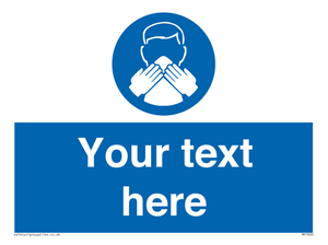 Custom mandatory use a tissue