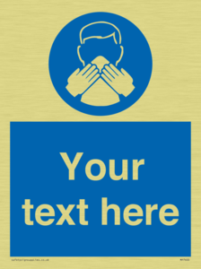 Custom mandatory use a tissue