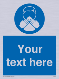 Custom mandatory use a tissue