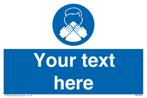 Custom mandatory use a tissue