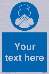 Custom mandatory use a tissue