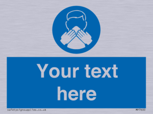 Custom mandatory use a tissue