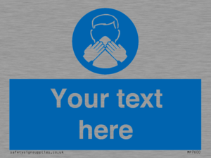 Custom mandatory use a tissue