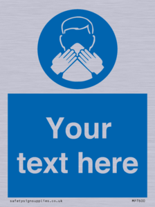 Custom mandatory use a tissue