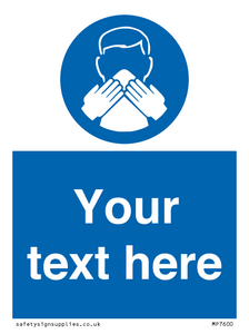 Custom mandatory use a tissue