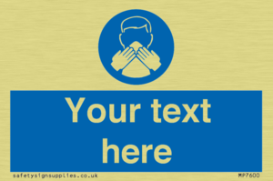 Custom mandatory use a tissue