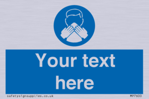 Custom mandatory use a tissue