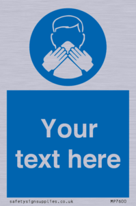 Custom mandatory use a tissue