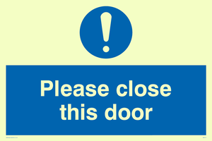 please close this door