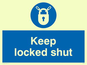 keep locked shut