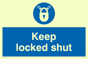 keep locked shut