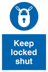 keep locked shut