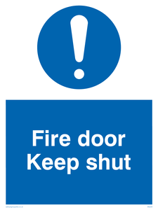 fire door keep shut