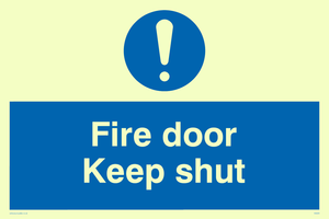 fire door keep shut
