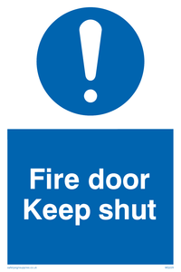 fire door keep shut