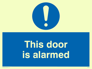 this door is alarmed