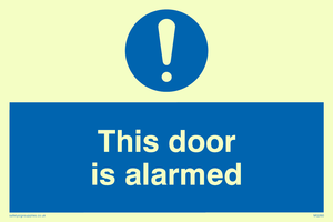 this door is alarmed