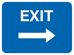 exit arrow right