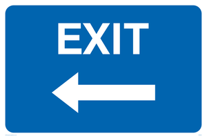 exit arrow left