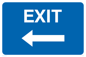exit arrow left