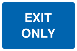 exit only