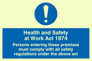 health & safety work act 1974