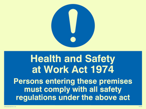 health & safety work act 1974