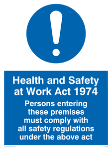 health & safety work act 1974
