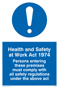 health & safety work act 1974