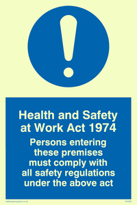 health & safety work act 1974