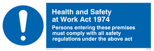 health & safety work act 1974