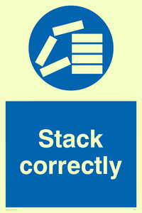 stack correctly
