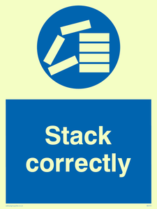 stack correctly