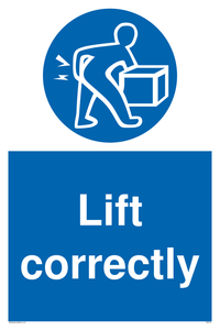 lift correctly
