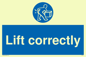 lift correctly