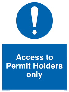 access to permit holders only