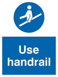 Use handrail
