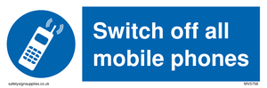 Switch off all mobile phones