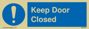 Keep Door Closed