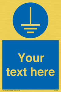 Custom Connect to Earth Sign